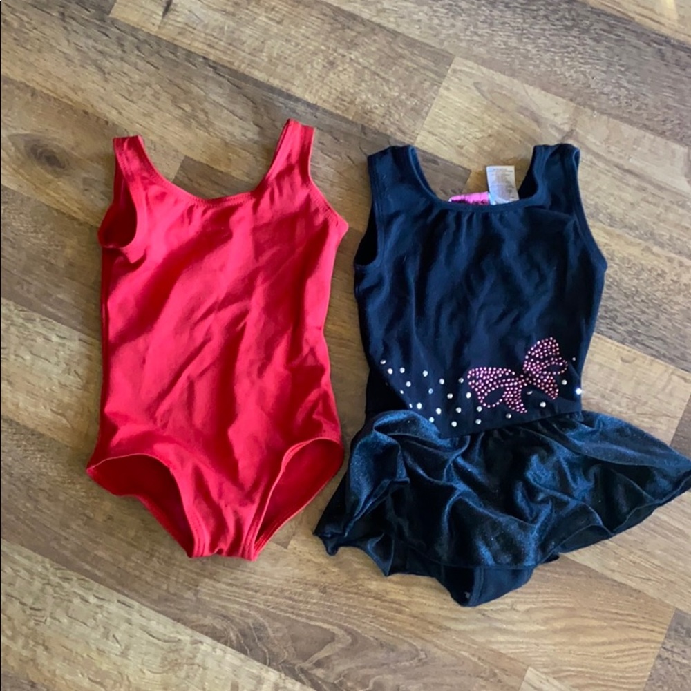 Set of two ballet leotards capezio/Jacques moret